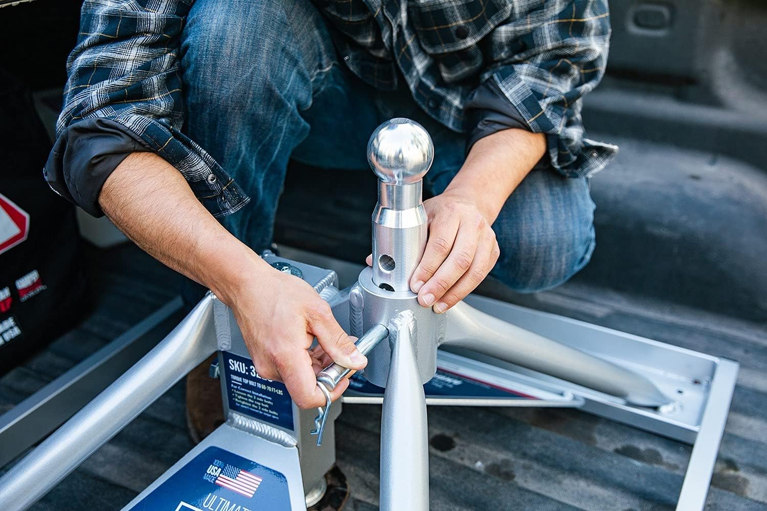 ANDERSEN HITCHES | Ultimate 5th Wheel Connection (Toolbox Model) | 13" Tall Base, 24,000 lbs GTWR, 4,500 LBS tongue weight | 3220-TBX