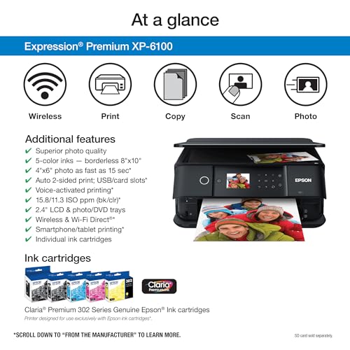 Epson EcoTank ET-2850 Wireless Color All-in-One Cartridge-Free Supertank Printer with Scan, Copy and Auto 2-sided Printing - White (Renewed)