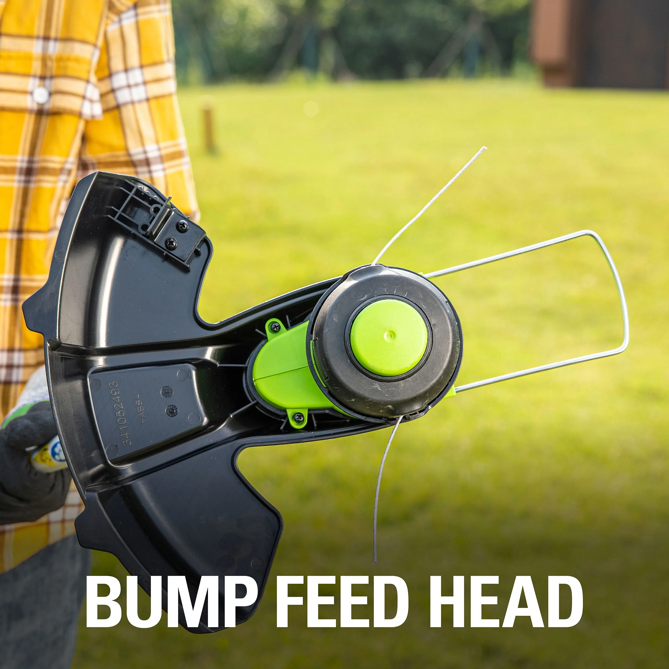 Greenworks 40V 15 Straight Shaft String Trimmer with 2.5 Ah Battery and Charger, 2111802