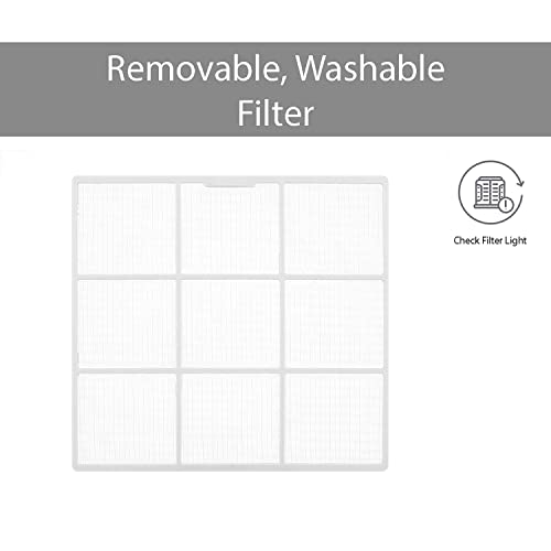 LG BTU Window Air Conditioner with Supplemental Heat