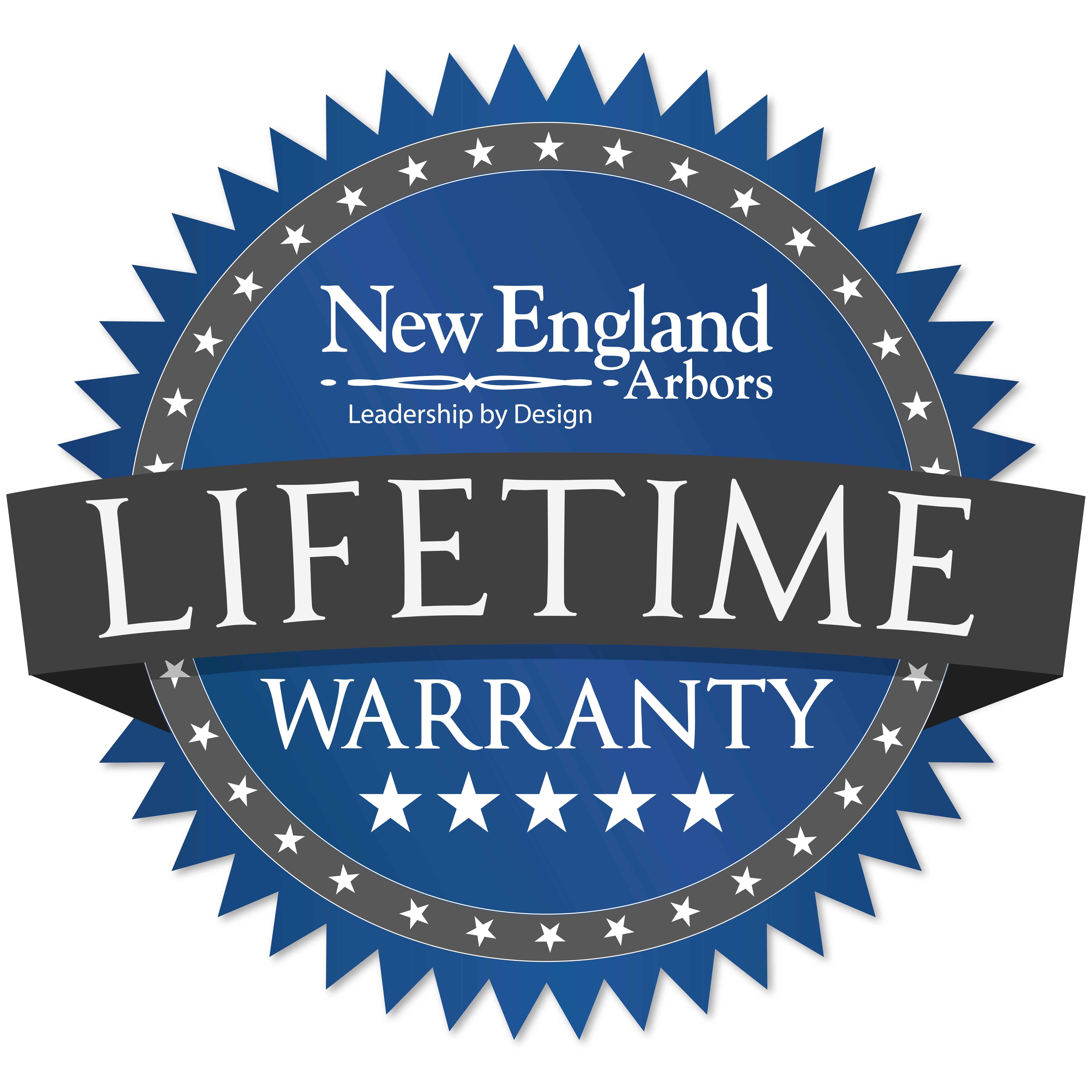 New England Arbors Milan White Vinyl Trellis