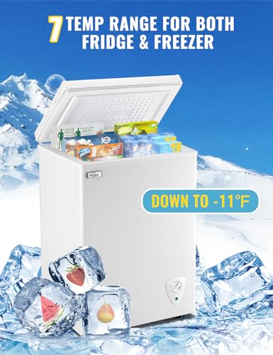 WANAI chest freezer white