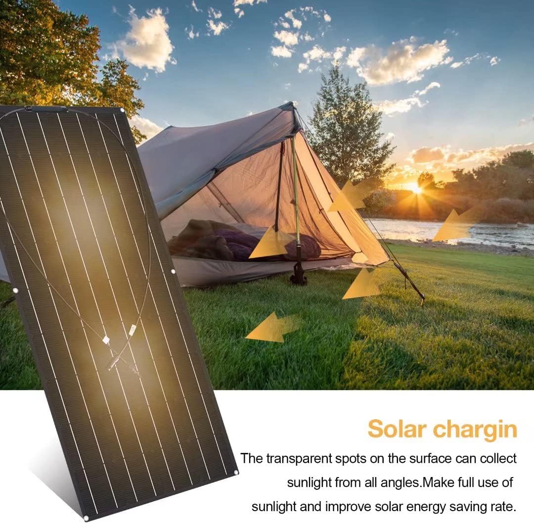 Solar Panel Kit 1200W 4X 300W Ip67 Waterproof with 40A Controller Solar Panels High-Efficiency Solar Modules Suitable for Ships, Rvs and Other Off-Grid Applications