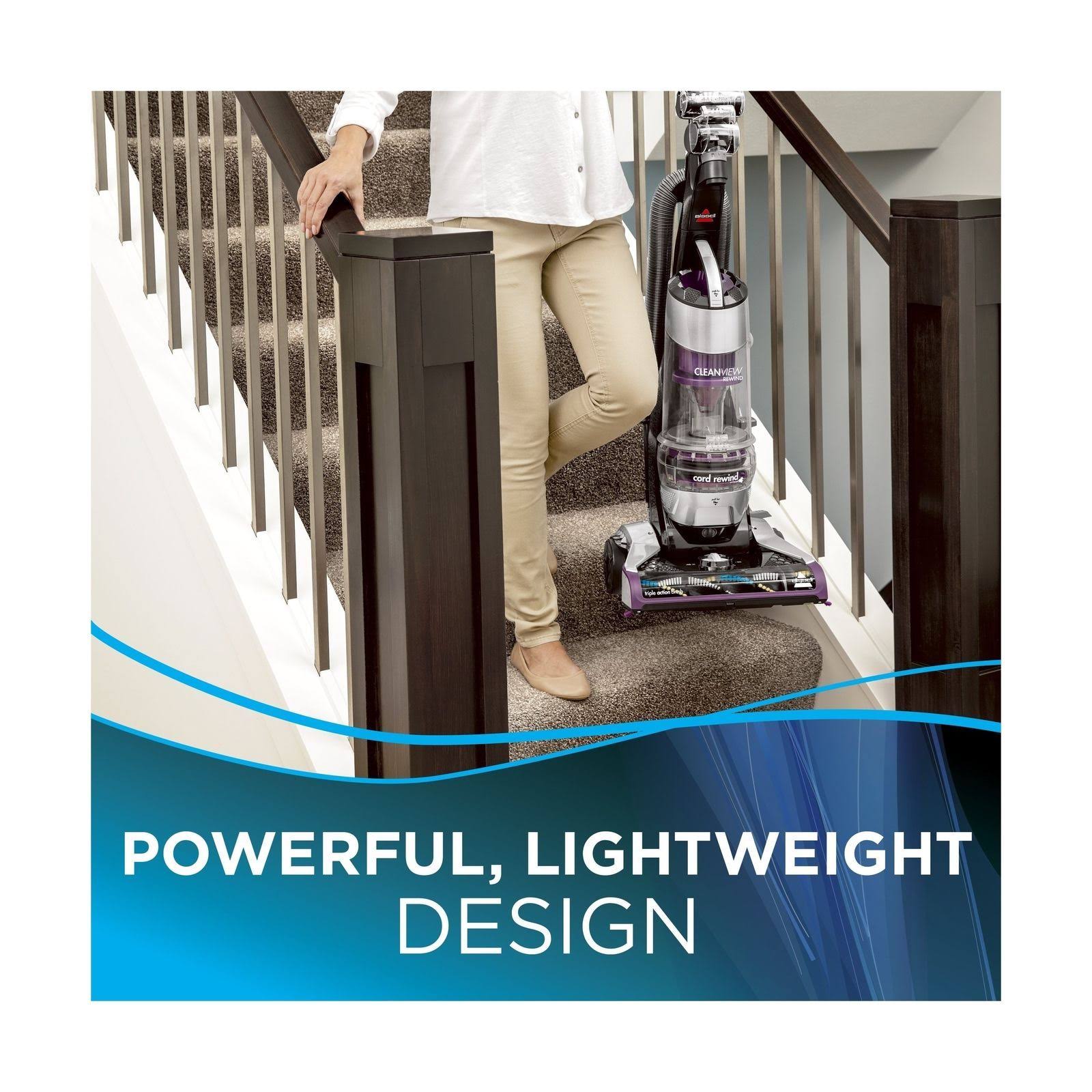 Bissell 1819 Cleanview Rewind Deluxe Upright Bagless Vacuum