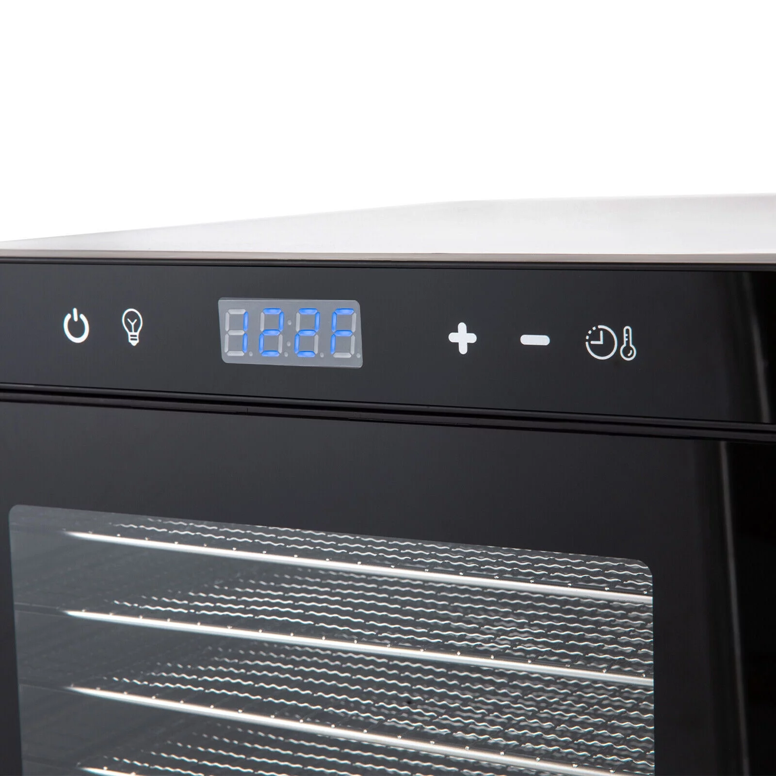 8 Trays Food Dehydrator Machine Adjustable Timer Jerky Fruit Meat Drying 700W