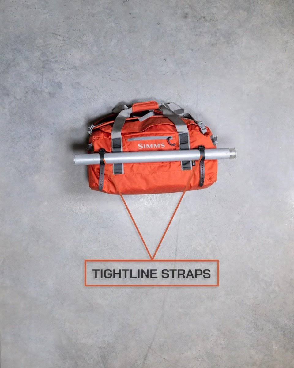 Simms GTS Gear Duffel 50 LITER Carbon