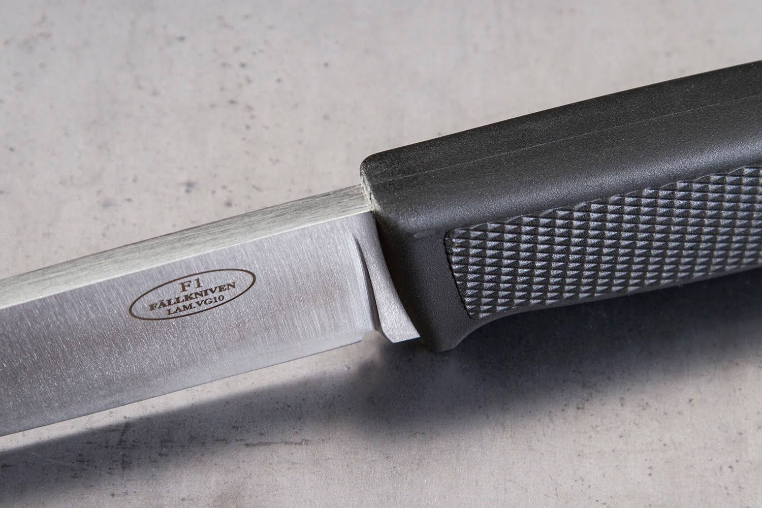 Fallkniven F1 Fixed Blade 3.8 in Satin Blade Zytel Sheath