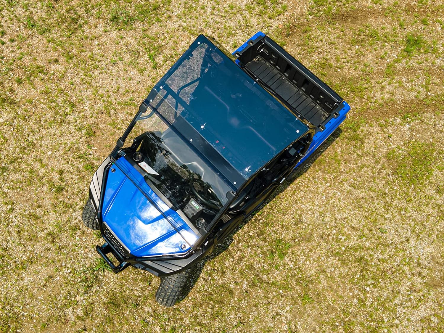 SuperATV Dark Tinted Roof for 2021+ Honda Pioneer 520 | 1/4 Polycarbonate Roof | Full Visibility and Awareness | Pioneer Roof Protects from Sun, Rain, and Debris! | Made in the USA!