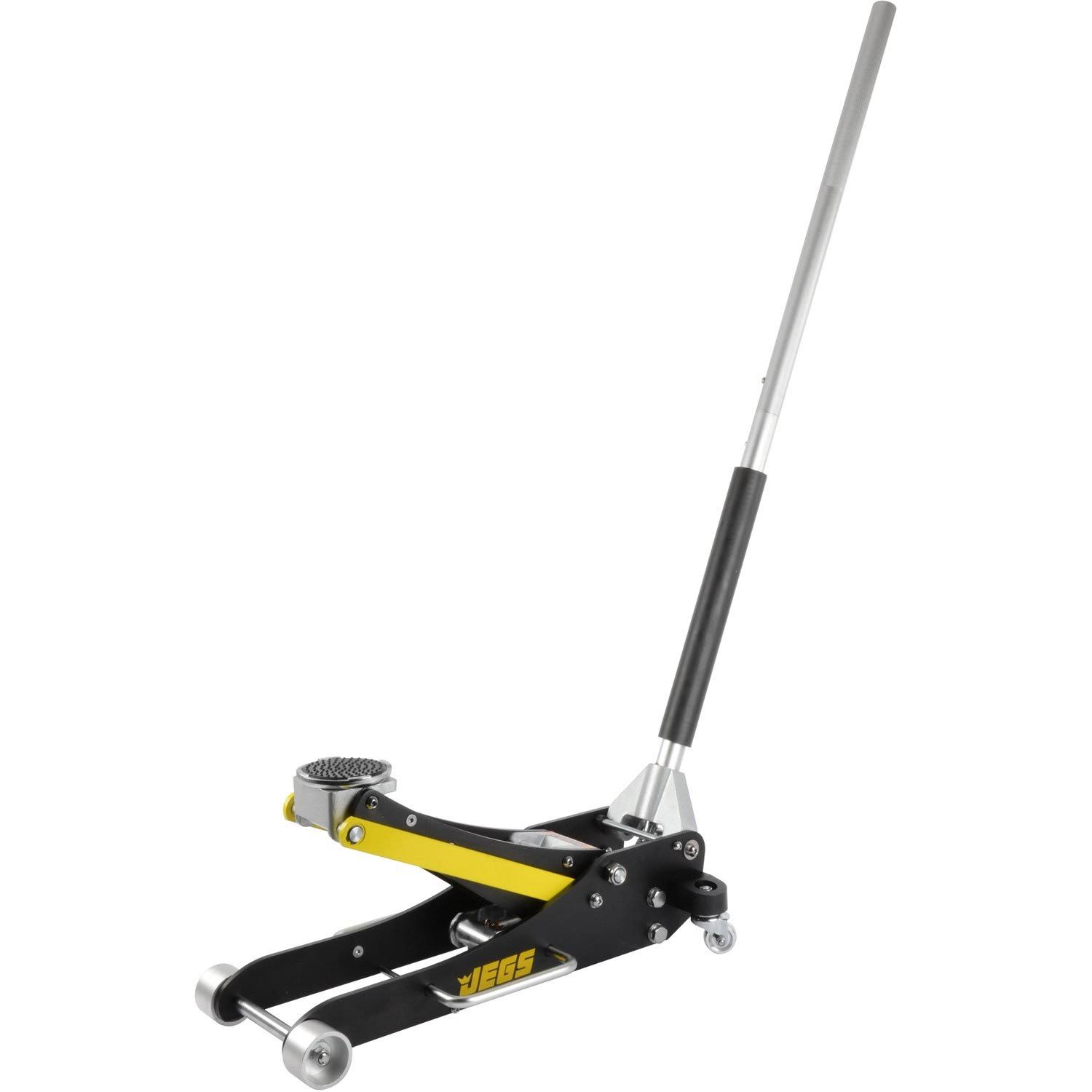 Jegs 80006 4000lb Low-Profile Aluminum Floor Jack Garage Car Truck
