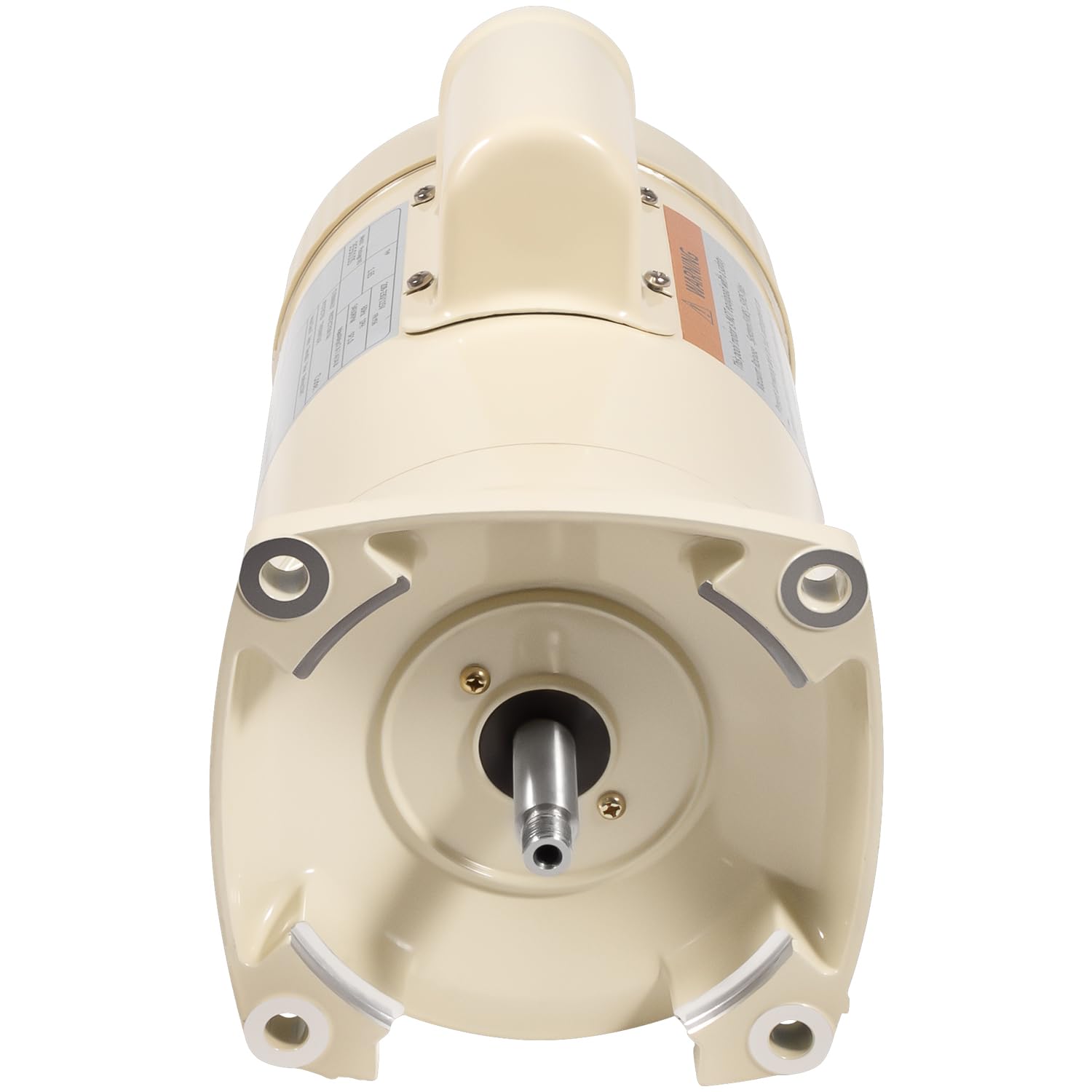 355010S Pool Pump Motor Energy Efficient Pool Pump Replacement Motor Parts for WhisperFlo High Performance Pool Pumps WFE-4 & WFE-26, 1 HP, 115/208-230 Volts, 1 Speed, SF/WF, Square Flange Pool Motor