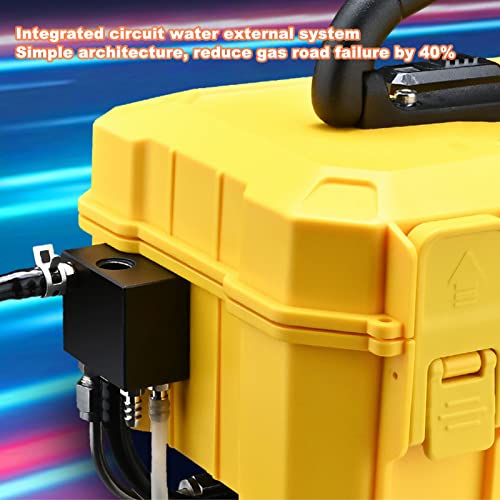 ZWZRFMZHML Base Upgraded Scuba Diving Ventilator Tankless Diving System, Scuba Respirator Equipment Artificial Fish Gill Submersible US 100‑240V D4000, Portable Rechargeable Scuba