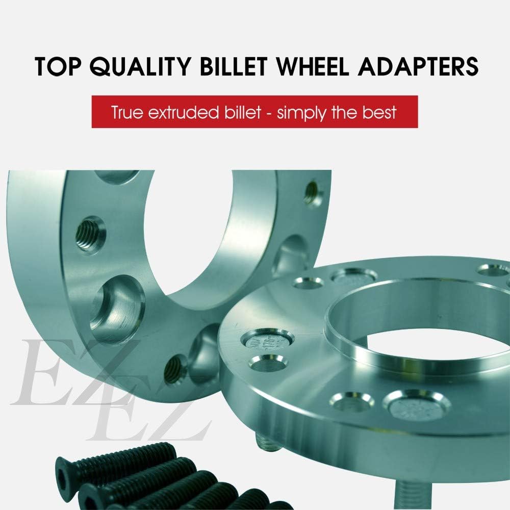 4 Wheel Adapters 5 Lug 5.5" to 6 Lug 5.5" For Mounting Chevy Toyota 6 Lug Whees On Dodge Ram 1500