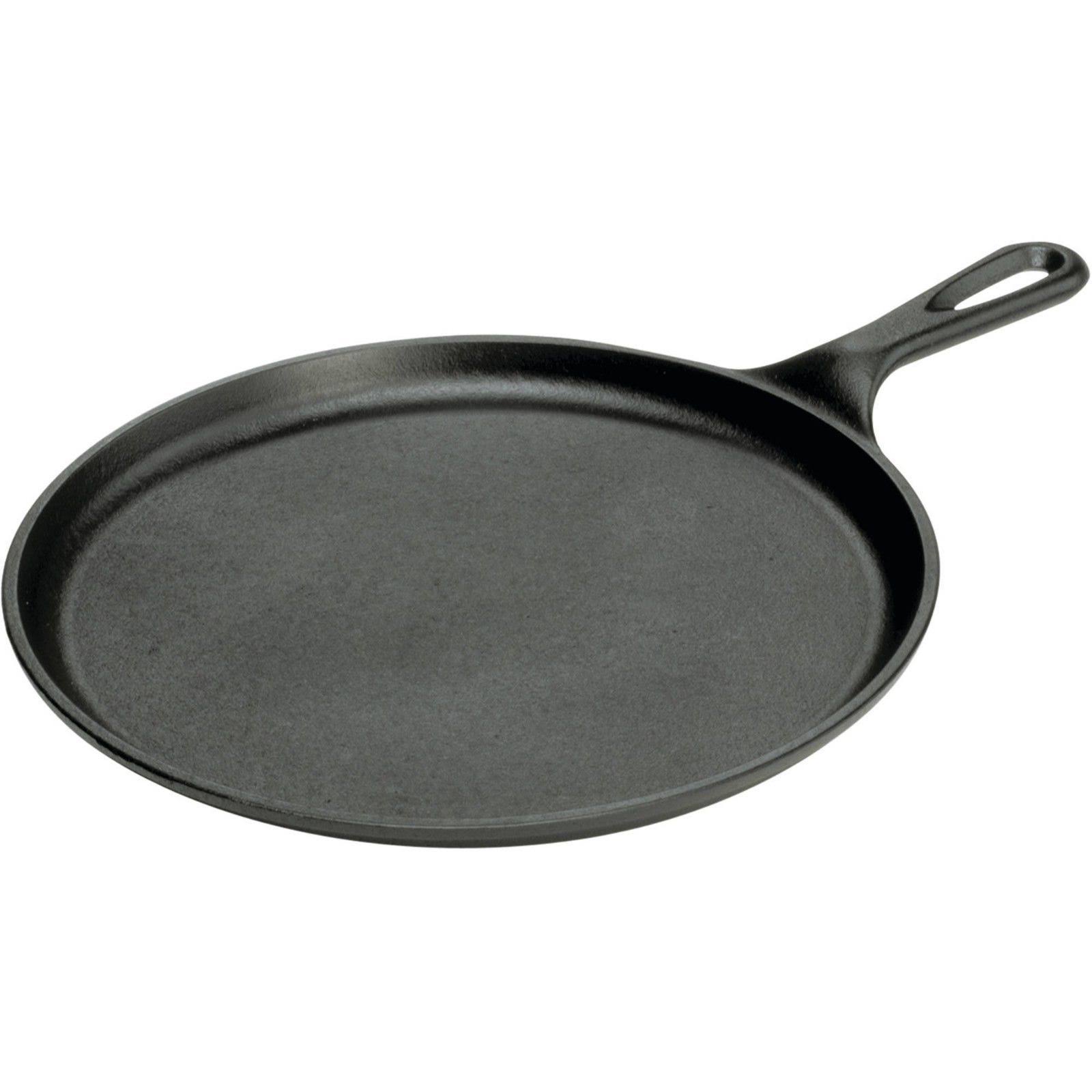 Lodge 5-Piece Pre-Seasoned Cast-Iron Cookware Set, Black