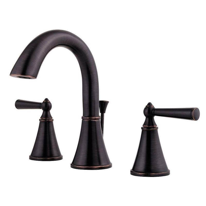 Pfister GT49-GL0Y Saxton 8 in. Widespread 2-Handle Bathroom Faucet in Tuscan Bronze