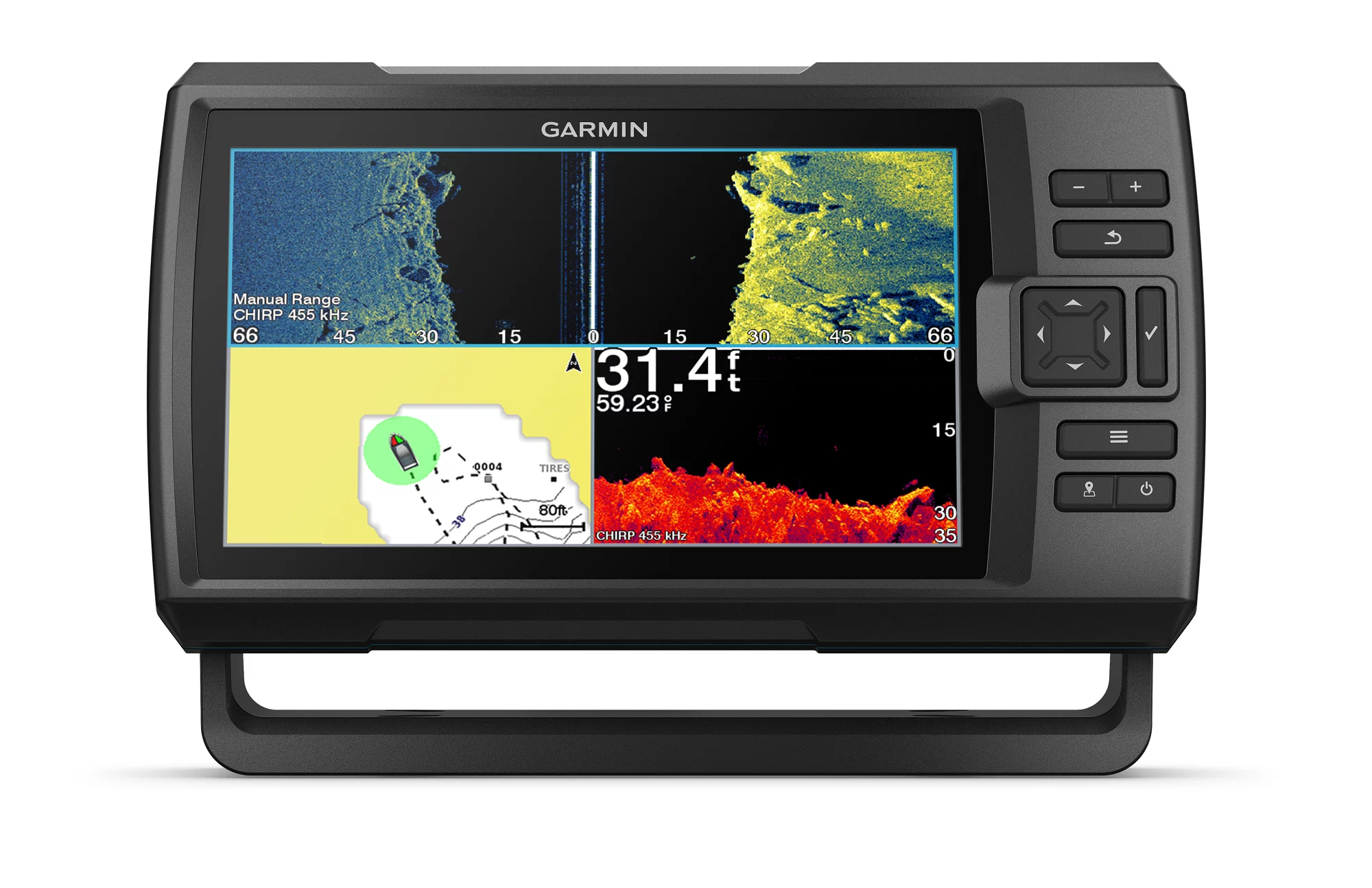 Garmin New Striker Vivid Series 9SV US W/GT52 Fishfinder, 322-0100255400