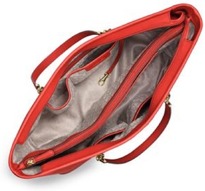 MICHAEL Michael Kors Jet Set Travel Medium Saffiano Leather Tote - Bisque