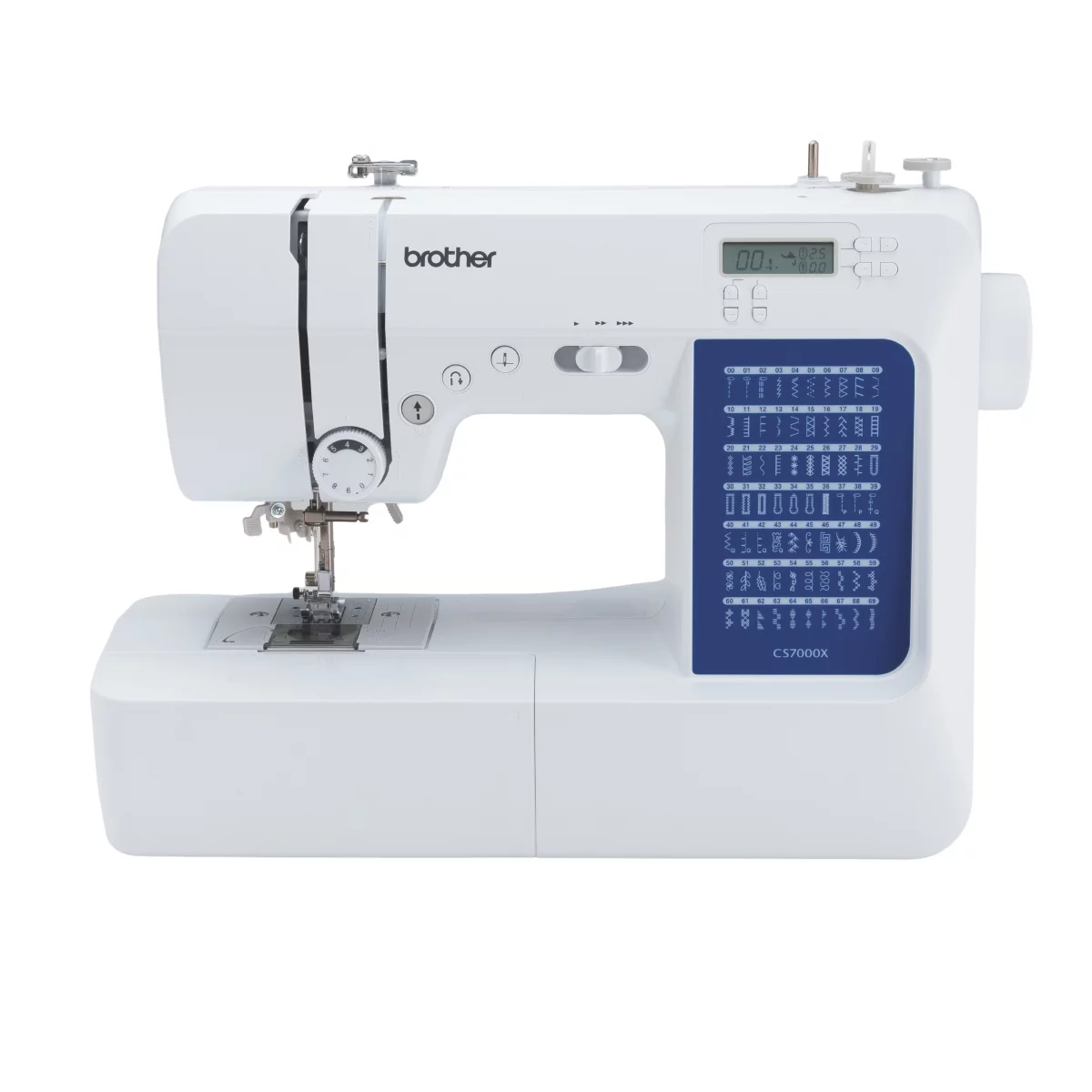 Brother CS7000X Durable Metal Frame Computerized Sewing Machine with Wide Table for Quilting