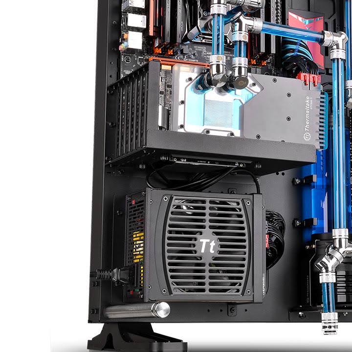 Thermaltake Core P5 Vesa Wall Mount Open Frame Gaming Desktop Computer Chassis - CA-1E7-00M1WN-00, Clear