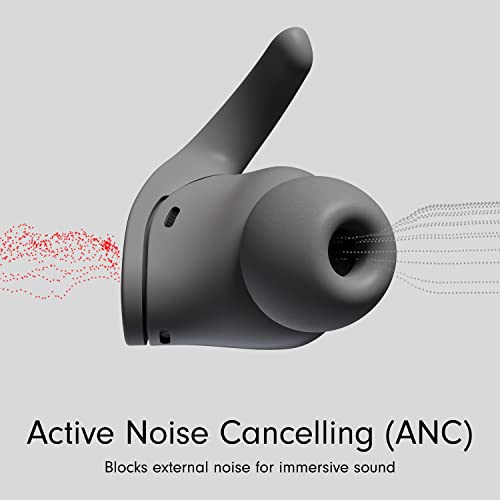 Beats Fit Pro True Wireless Noise Cancelling in-Ear Headphones - Black, MK2F3LL/A (Renewed)