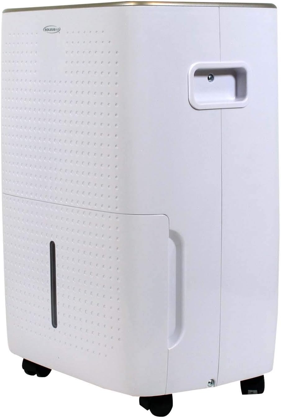 Soleus Air Energy Star Rated 1,800 SqFt., 25 Pint Dehumidifier With Mirage Display and Tri-Pat Safety Technology (25 Pint), White