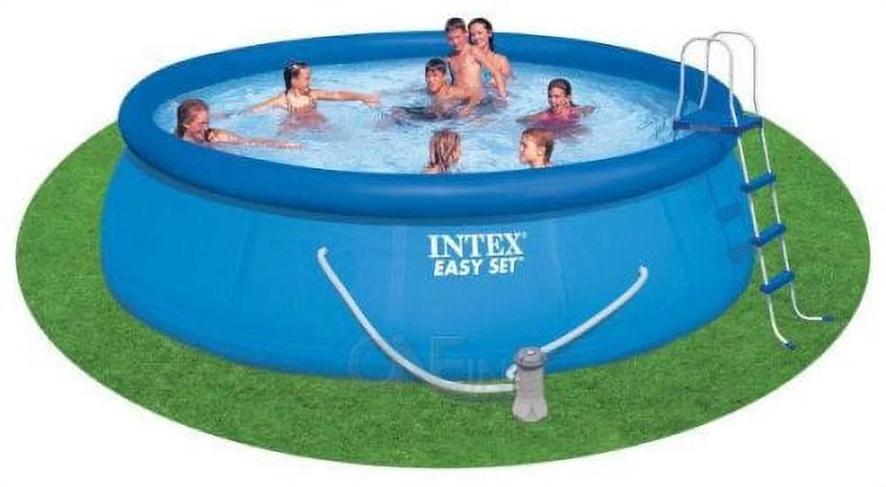 Intex 15' x 48 Easy Set Above Ground Swimming Pool, Round