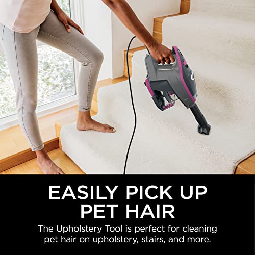 Shark HV371 Rocket Pro DLX Corded Stick, Removable Hand Vacuum, Advanced Swivel Steering, XL Cup, Crevice Tool, Upholstery Tool & Anti-Allergen Dust Brush (Renewed)