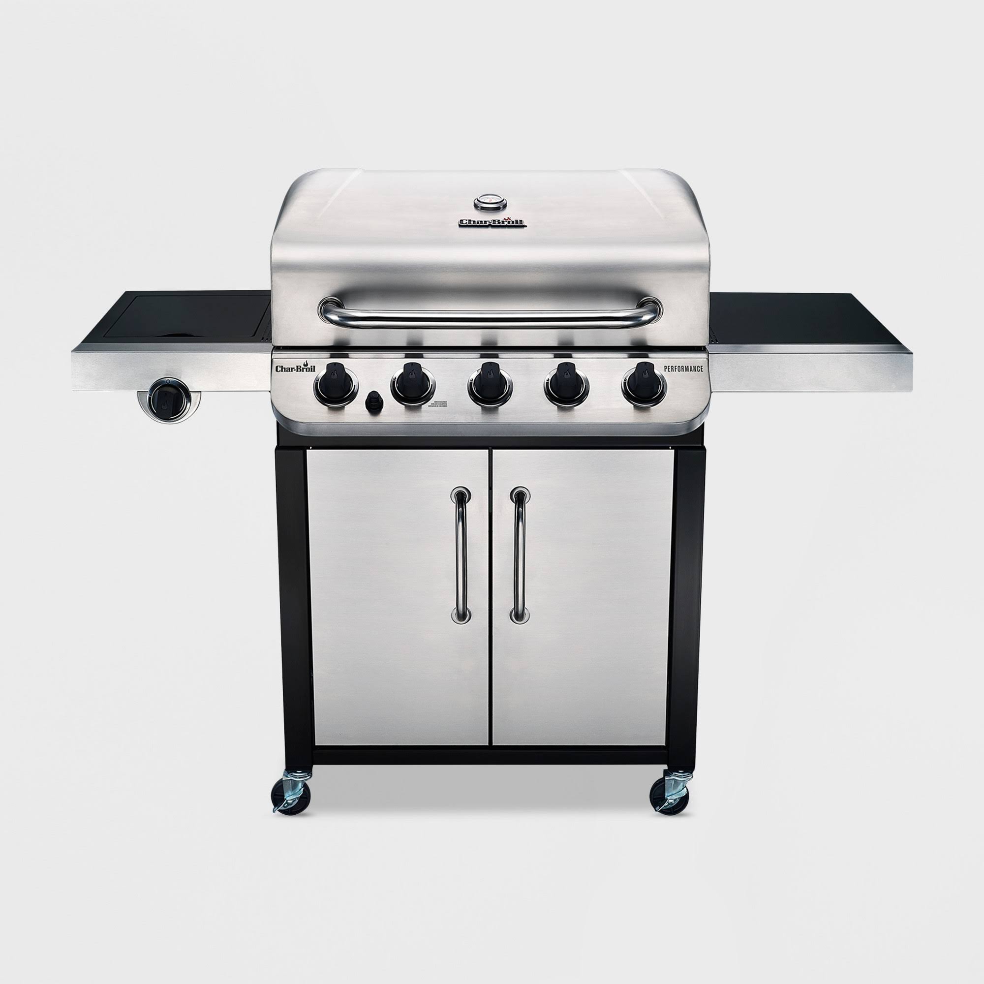 Char-Broil Performance 550 5 Burner Cabinet - Black/Silver