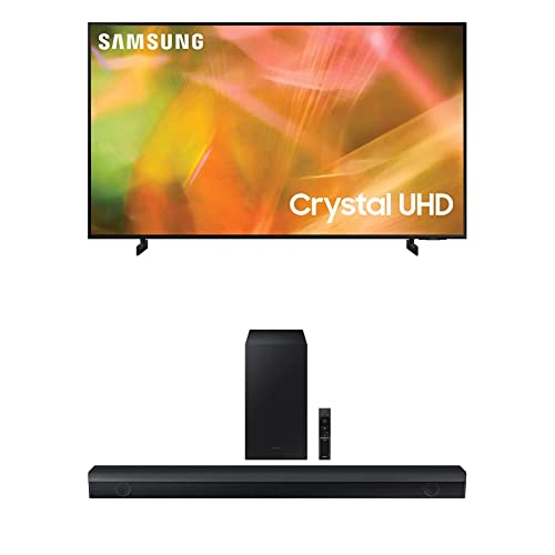 SAMSUNG Class Crystal UHD AU8000 Series - 4K UHD Dual LED HDR Smart TV with Alexa Built-in