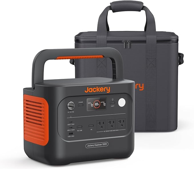 Jackery Solar Generator 1000 v2 with 200W Solar Panel