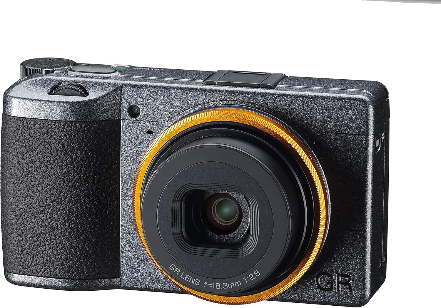 Ricoh GR III Street Edition Metallic Gray APS-C Size Digital Camera (2 batteries included) with Large CMOS Sensor GR Lens that Achieves High Resolution and High Constrast