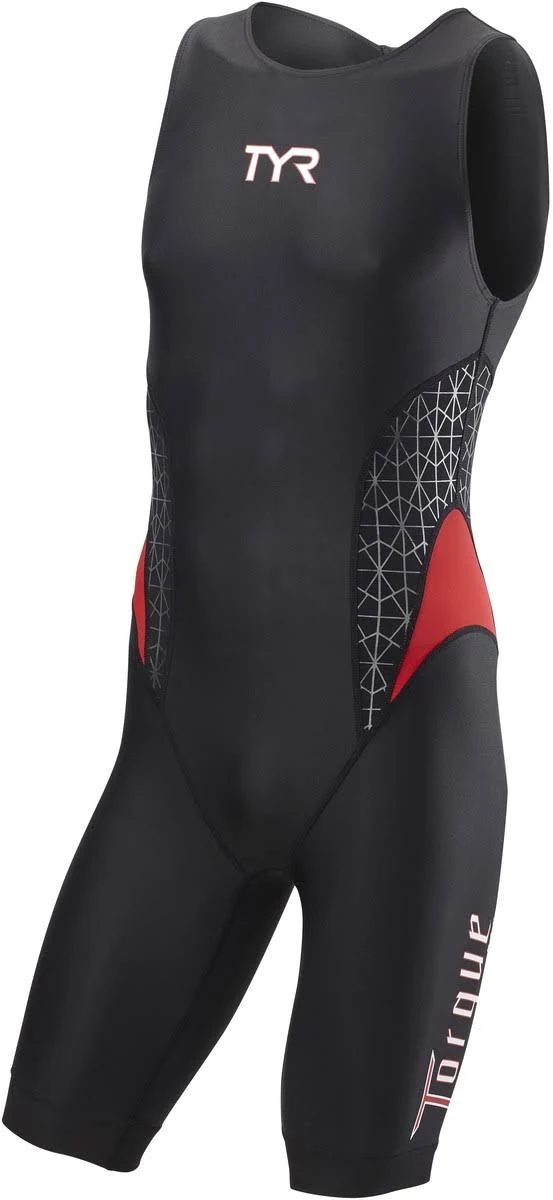 TYR Torque Pro Men&s Swimskin Black/Red SM