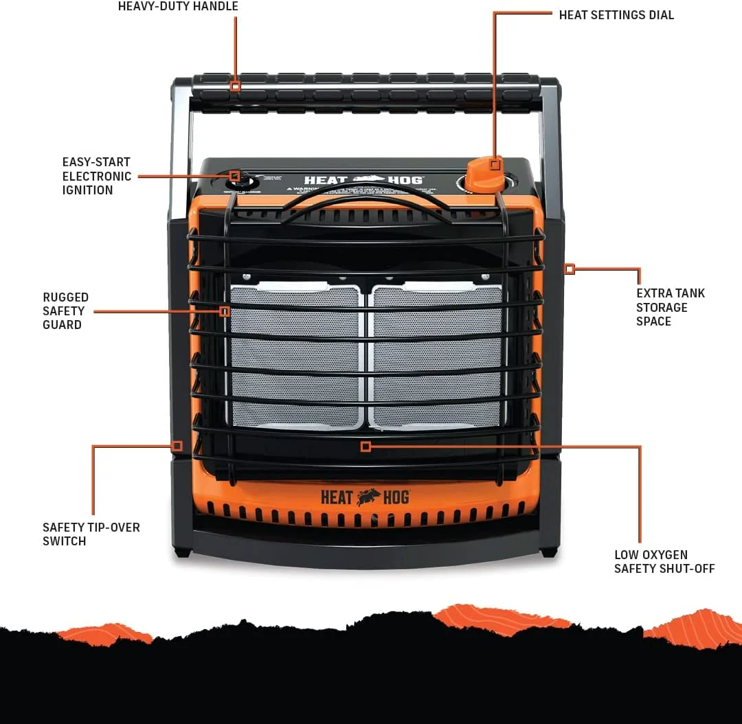 Heat Hog  18000 BTU Heat Hog LP Portable Heater