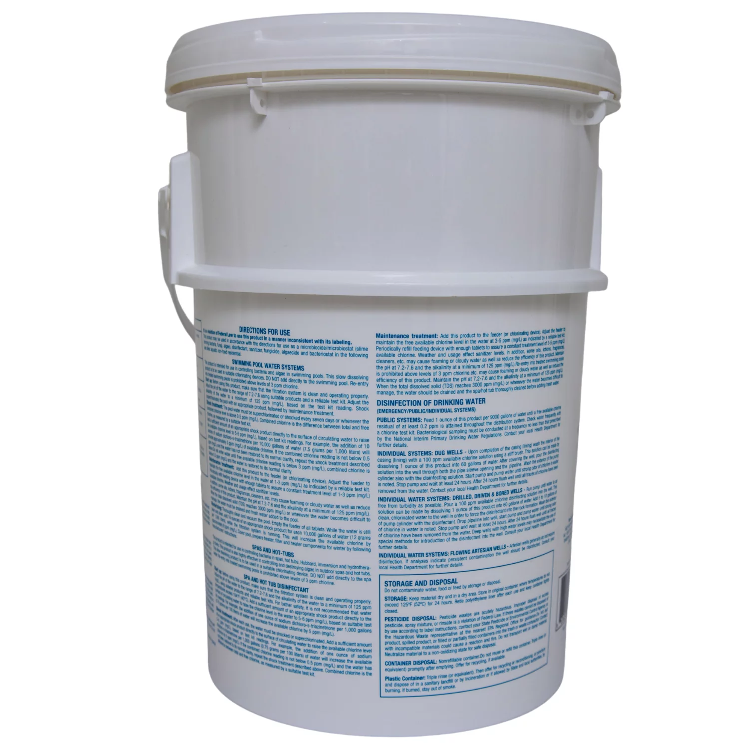 C3 3" Stabilized Chlorine Tablets for Swimming Pool and Hot Tubs | 20 lbs