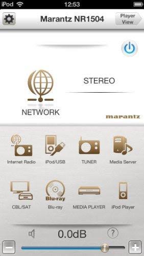 Marantz NR1504 Slim Line 5.1 Channel Home Theater Network AV Receiver