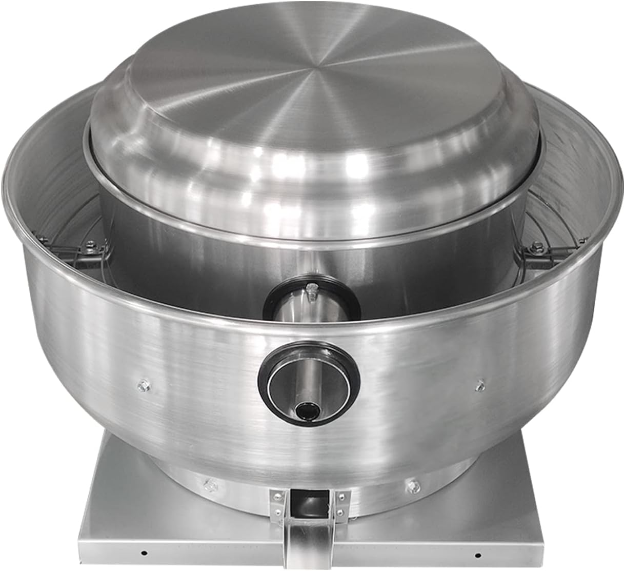 Restaurant Canopy Hood Grease Rated Exhaust Fan- Truck Exhaust Fan High-Speed Direct Drive Centrifugal Upblast Exhaust Fan 0.5HP 110 Volt Single Phase Motor 1900-2600 CFM