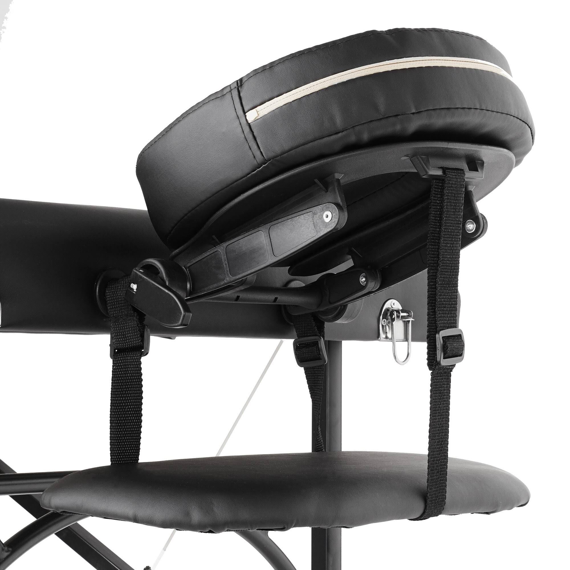 Professional Portable Tri-Fold Massage Table with Aluminum Legs