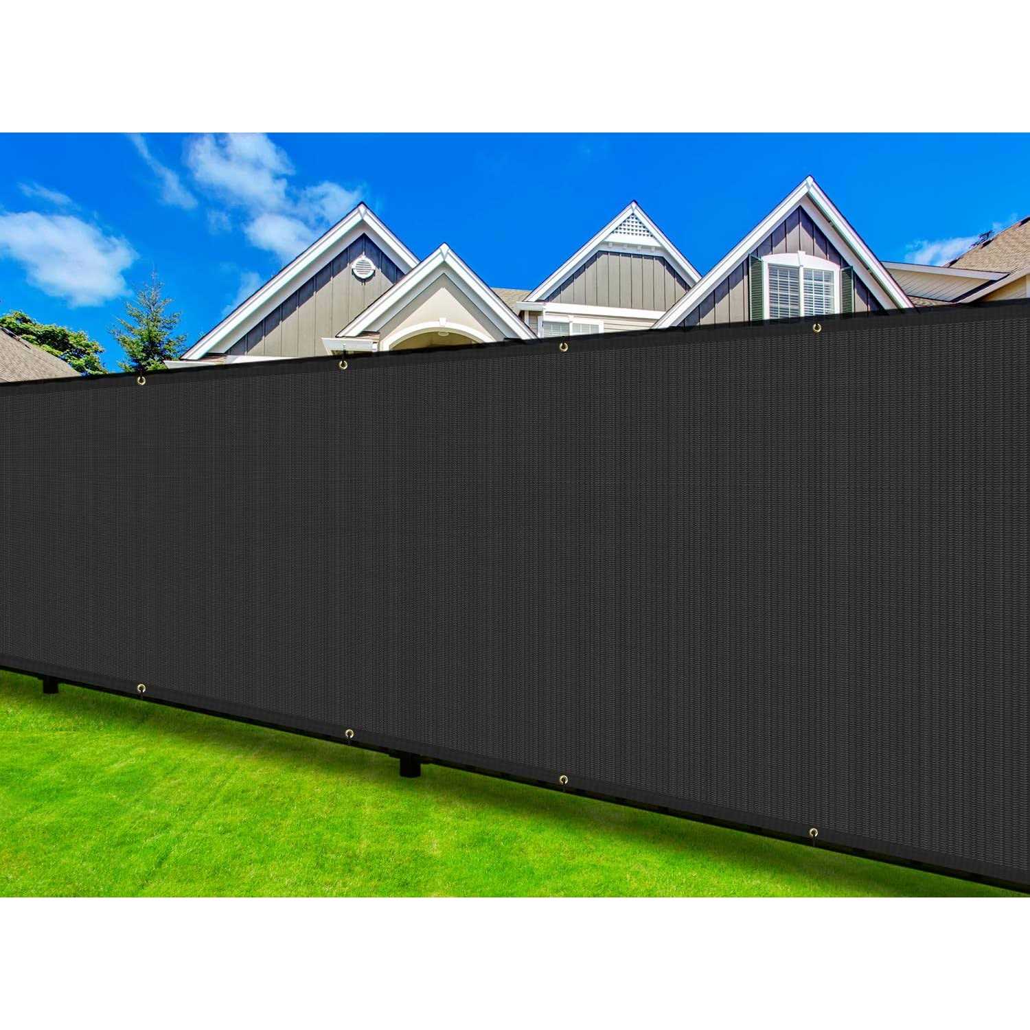 Coarbor 50 Privacy Fence Screen With Brass Grommets Heavy Duty 150 Gsm Pefect for Outdoor Back Yard Patio and Deck - Shop Hardware Tools Online Store