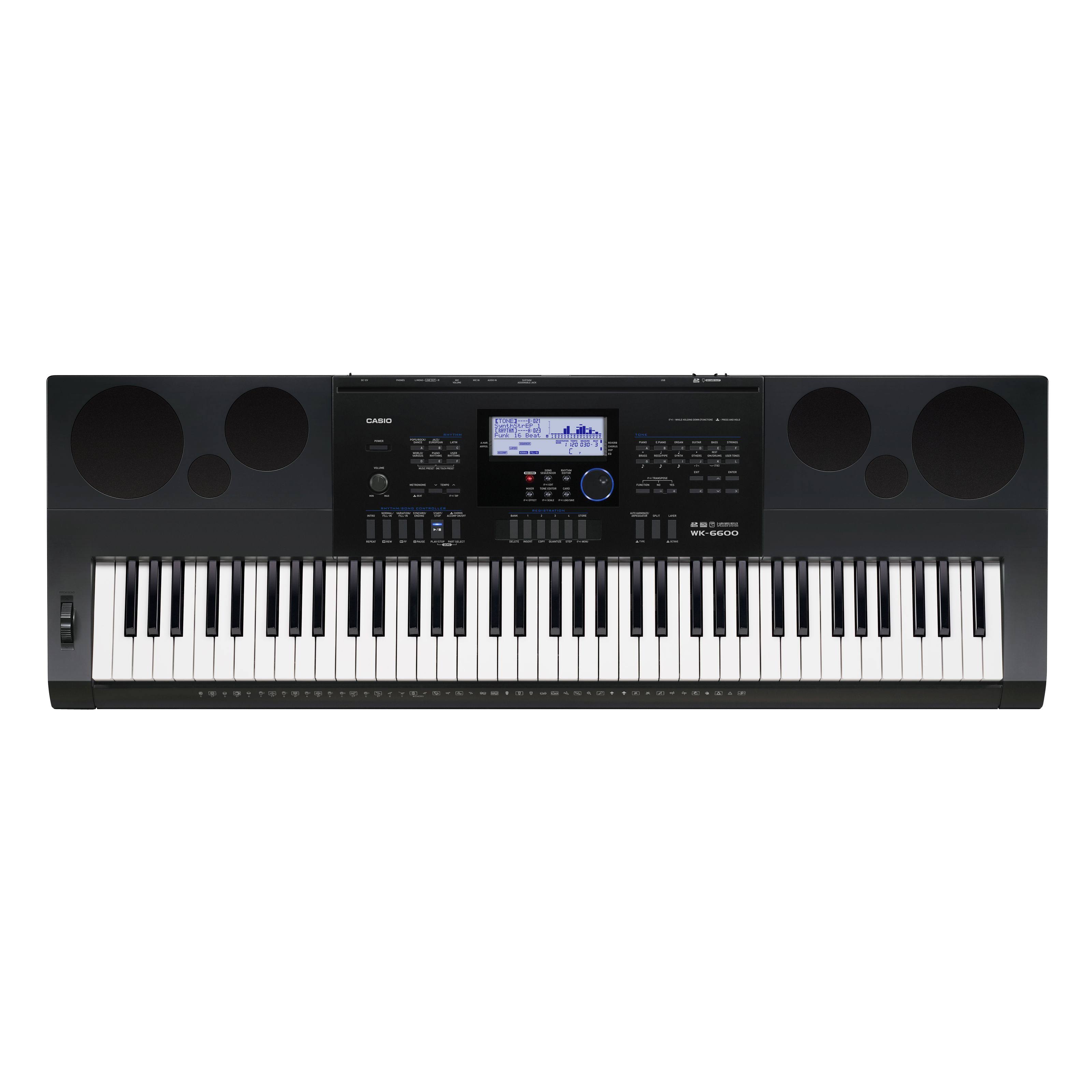 Casio WK-6600 76-Key Workstation Keyboard