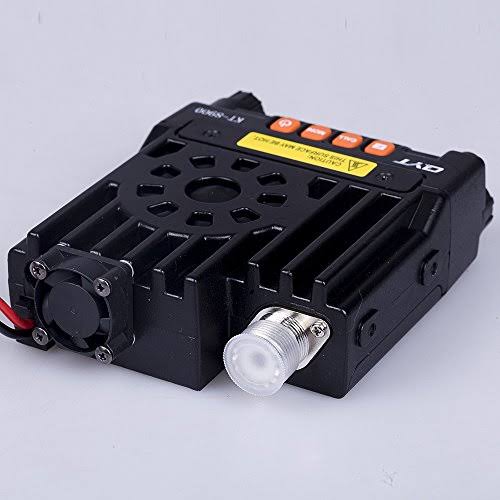 QYT KT8900 Dual Band Mobile Transceiver VHF/UHF 136-174/400-480MHz 25/20W Mini Car Radio Amateur (Ham) Radio, with Programming C