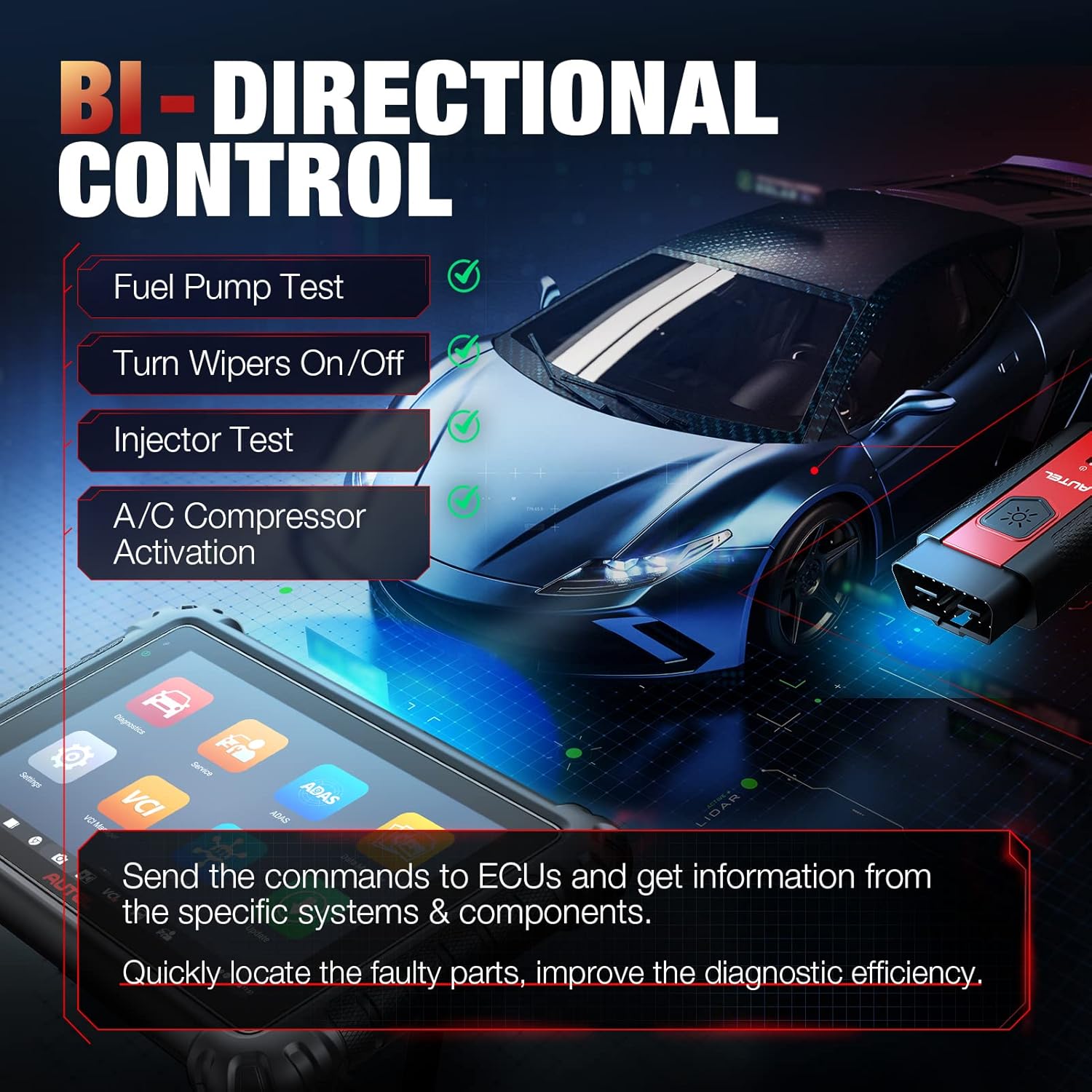 Autel MaxiSys MS906 Pro Scanner: Autel Diagnostic Tool 2022 New Version with 33+ Services, ECU Coding, Full Systems Diagnostic, Bidirectional Control, Upgrade of MS906BT/MK906BT/MS906S
