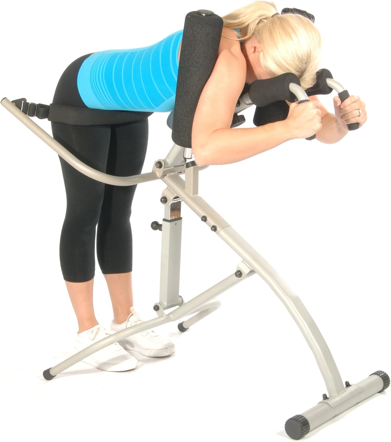 Stamina Inline Traction Control System for Spinal Decompression and Back Stretch Relief Without Inversion
