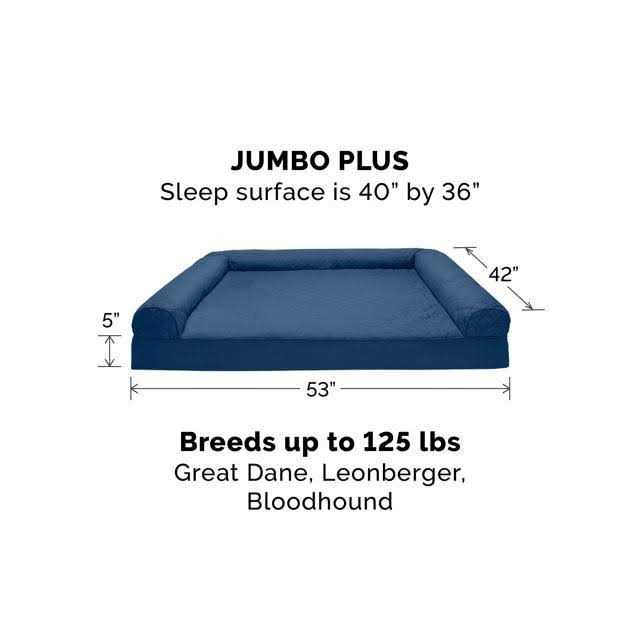 FurHaven Quilted Orthopedic Sofa Pet Bed - Pet Supplies online store