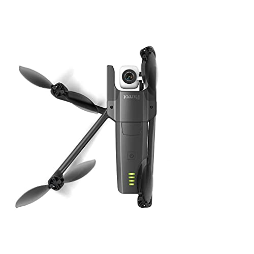 Parrot PF728000 ANAFI Drone, Foldable Quadcopter Drone with 4K HDR Camera, Compact, Silent & Autonomous, Realize your shots with a 180° vertical swivel camera, Dark Grey
