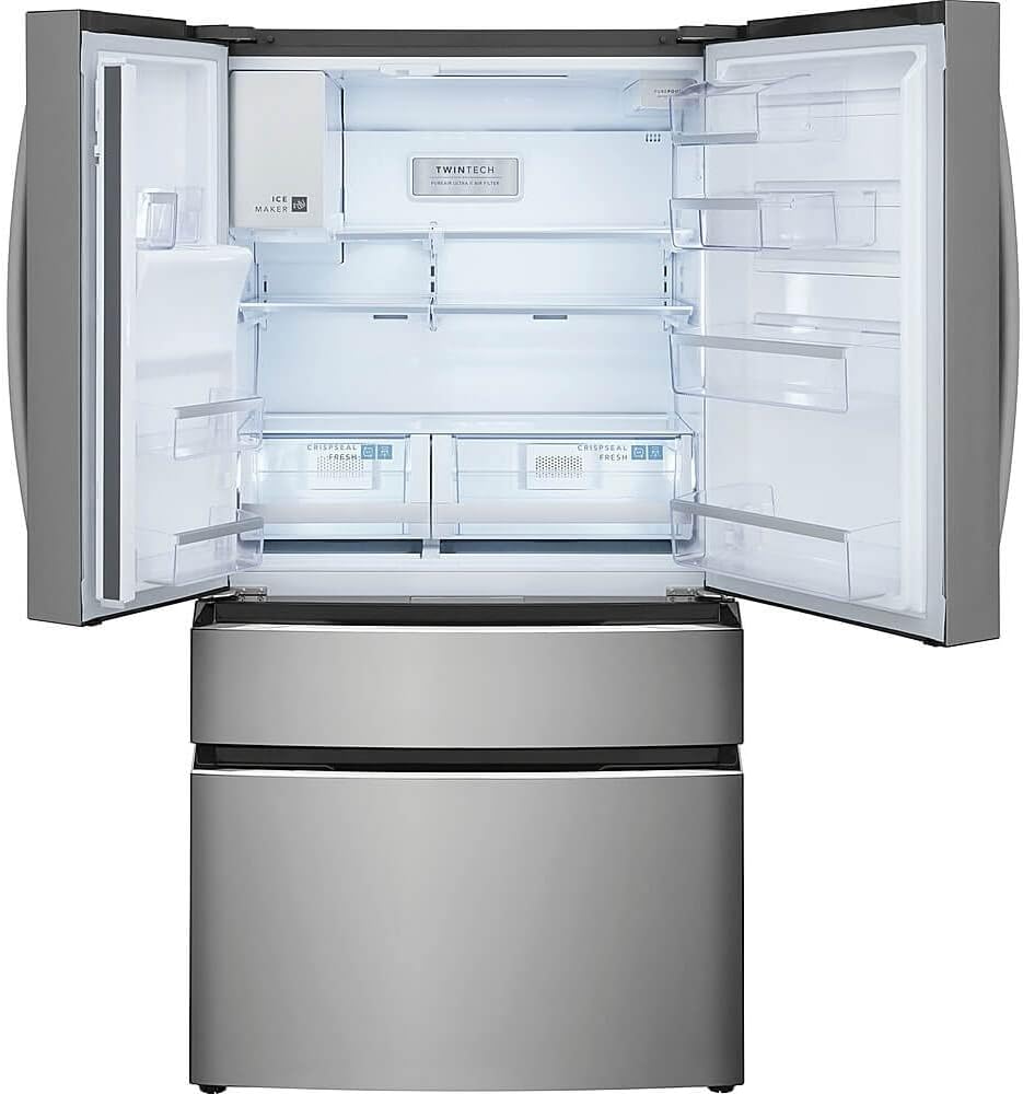 Frigidaire Gallery GRMC2273BF 21.5 Cu. Ft. Stainless Counter Depth 4-Door French Door Refrigerator