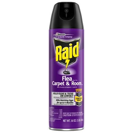 Raid Flea Killer Carpet and Room Spray, 16 oz (Pack - 6)