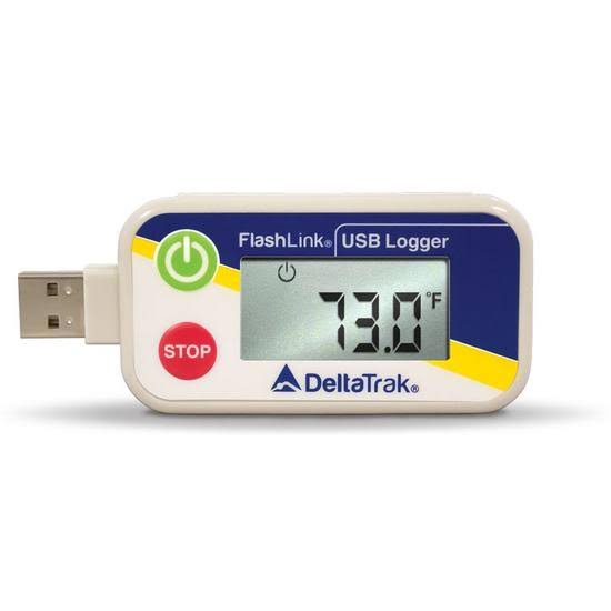 DELTATRAK 20908 Flashlink USB Reusable Data Logger