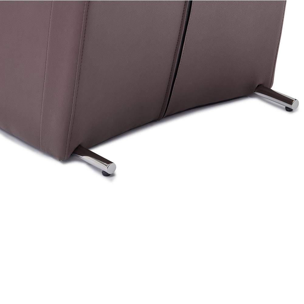 Zuri Furniture Boston High Back Modern Dining Chair - Brown