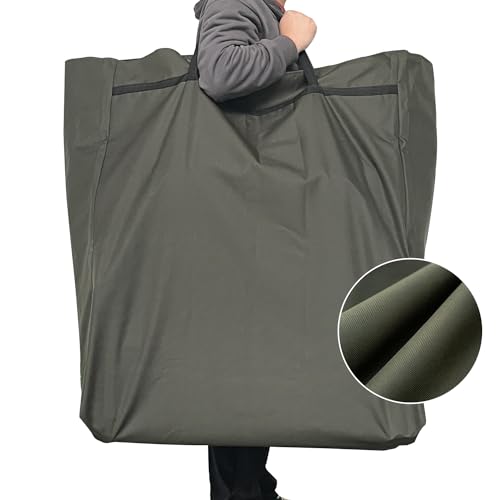 XL Folding Camping Cot with Mattress for Adults, Oversized Camping Bed with Carry Bag, 180° Adjustable Recliner, Portable Outdoor Lounger for Camping, Hiking, Outdoor, Green