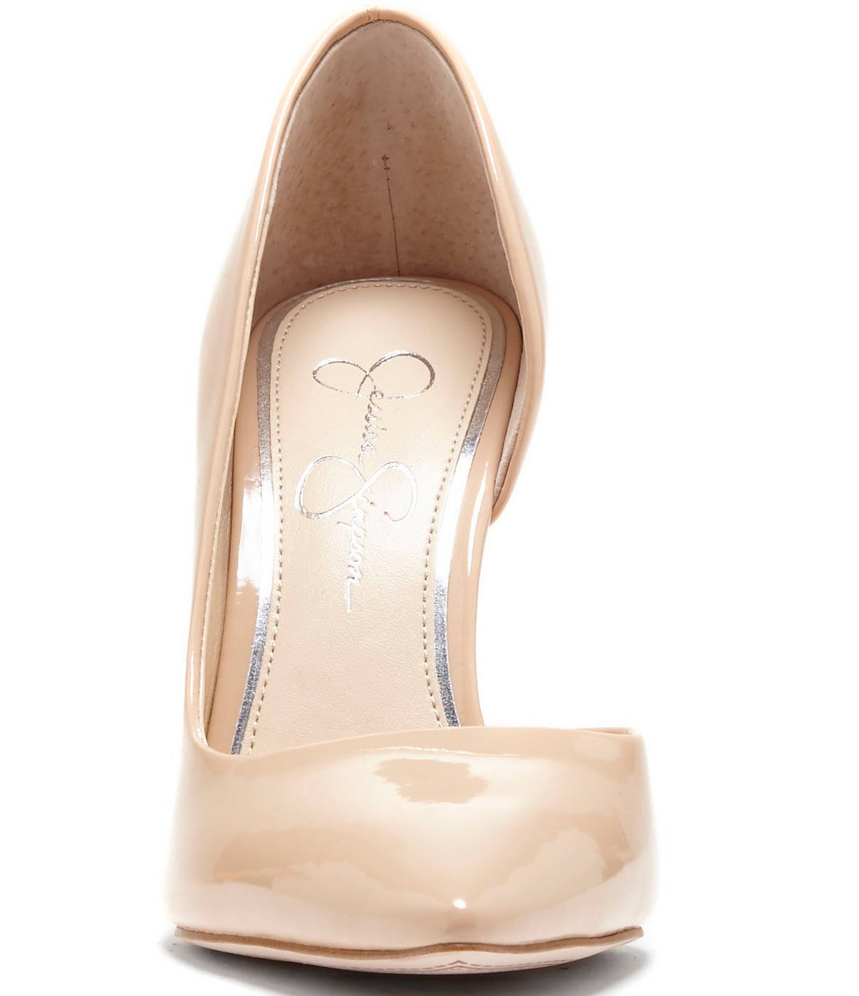 Jessica Simpson Prizma Patent D&Orsay Pumps - 10M