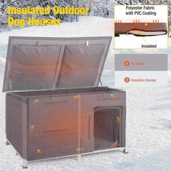 aivituvin Extra Large Insulated Dog House Soft Liner Inside AIR64-IN - Pet Supplies online store
